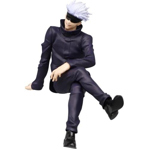 Pre-sale Anime toys gift Jujutsu Kaisen Gojo Satoru Instant Noodles Press Figure Ornaments Japanese Anime Figure Model Ornaments