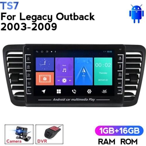 MEKEDE Android Car Radio For Subaru Outback 3 Legacy 4 2003-2009 Multimedia Video Player 2 din GPS Navigaion swc wifi bluetooth