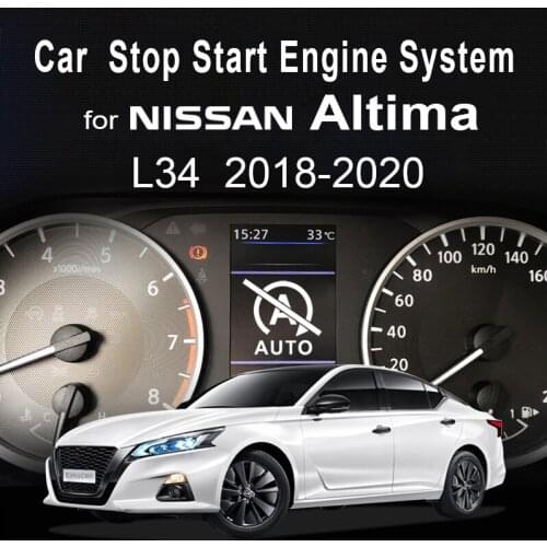 Car Start Stop switch default closer For Nissan Altima L34 2018-2021 Auto Start-Stop cancel Engine System smart kit