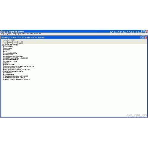 Kenworth Electronic parts catalogue