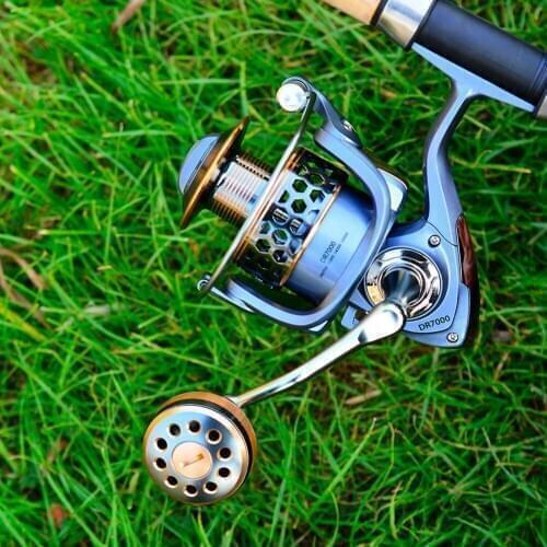 Spool Spinning Fishing Reel Saltwater Bass Pike Wheel Steel Ball Bearings Carp Outdoor Portable Easy Fishing Carrying