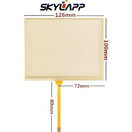 New 5.6''inch 126mm*100mm TouchScreen for AT056TN52 V.3 industrial Resistance Handwritten Touch Panel Screen Glass Digitizer
