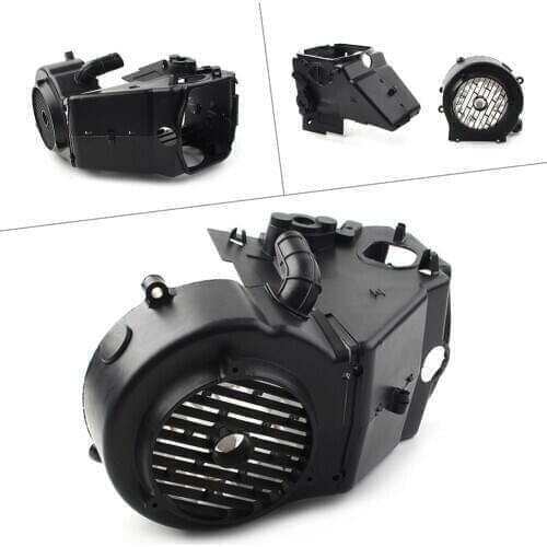 Complete Motorcycle Air Cooling Shroud Sets w/ Fan & Cover For GY6 150cc Go Kart Scooter