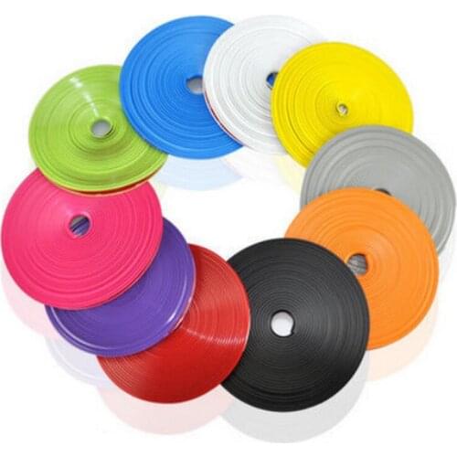 By DHL or Fedex 50pcs 8m Car Wheel Hub Bar Automotive Tyre Rim Decoration Strip Car Tire Ring Bumper Strip Protector Sticker