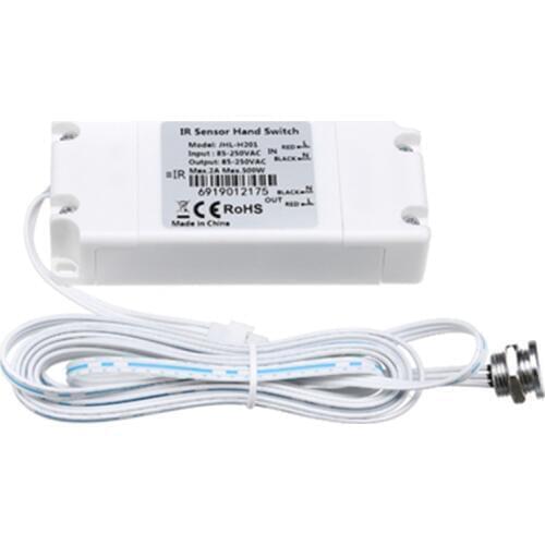 IR Motion Hand Wave Sensor Hand Switch Cabinet Light Switch Hand Sweep Switch 2m 1m 30cm Sense for Home Cupboard Kitchen