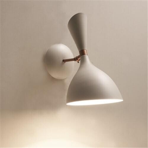 Nordic Loft Minimalism Creative Personality Wall Light Bedroom Living Room Aisle Clothes Store Bar Wall Sconce Lighting