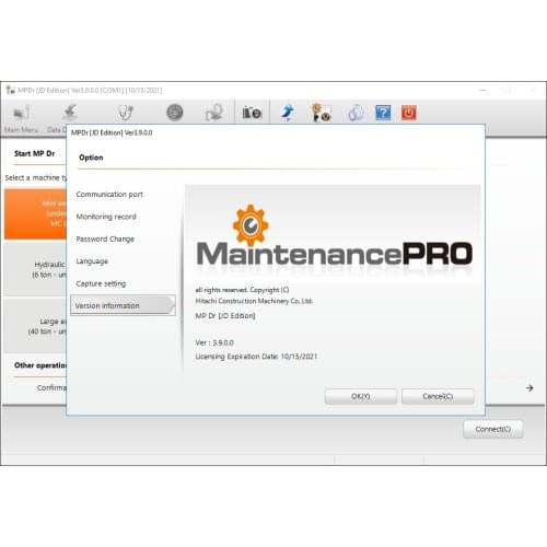 Hitachi Construction Machinery MPDr Ver 3.9.0.0 [01.2021]