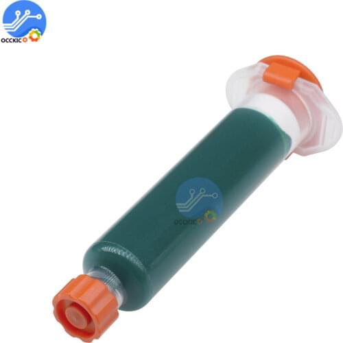 10cc UV PCB BGA Solder Resist UV Curable Soldering Great Mast Repair Paint Solder Mask Solder Resist Green