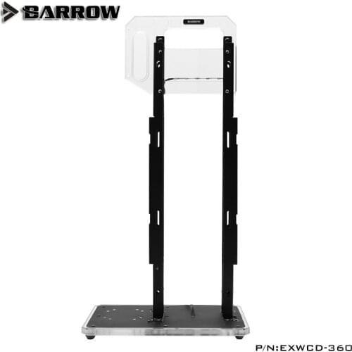 Barrow External water-cooling dock for ITXcomputer case laptop 240 360mm water cooler radiator Multifunction stent EXWCD-240/360