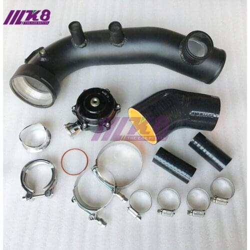 Charge pipe N54 135i 335i 3.0T charge pipe 135i 335i 335xi 335is E81 E82 E87 E88 E90 E91 E92 E93 charge pipe kit + BOV QR50MM