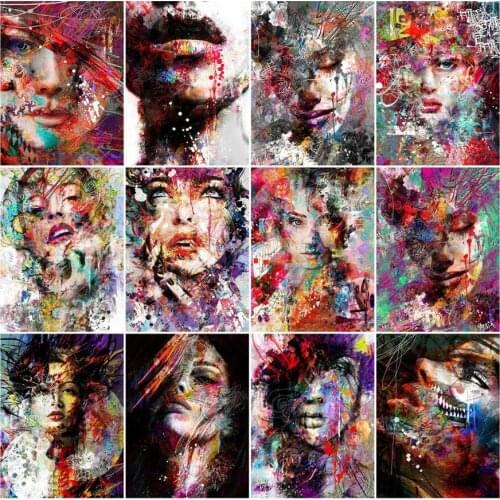 Women diamond painting full body painting beads mosaic art picture embroidery cross stitch rhinestone picture puzzle wall decor