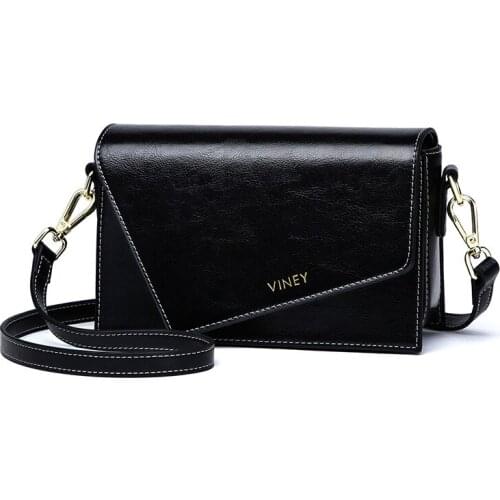 Women Shoulder Bag Split Leather Messenger Bag Small Square Bag Crossbody