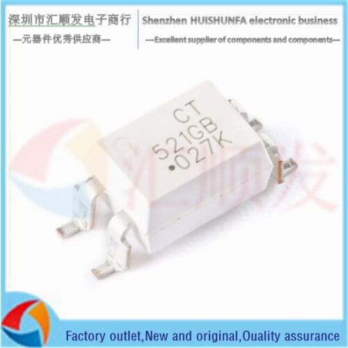 10PCS!!! Brand new original CT521-1GB(SL)(T1) SOP-4 phototransistor output photocoupler chip