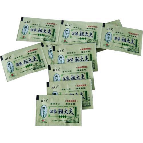 100pcs/lot Original ZUDAIFU Psoriasis Dermatitis Eczema Pruritus Skin Problems Cream pouch same effect as tube