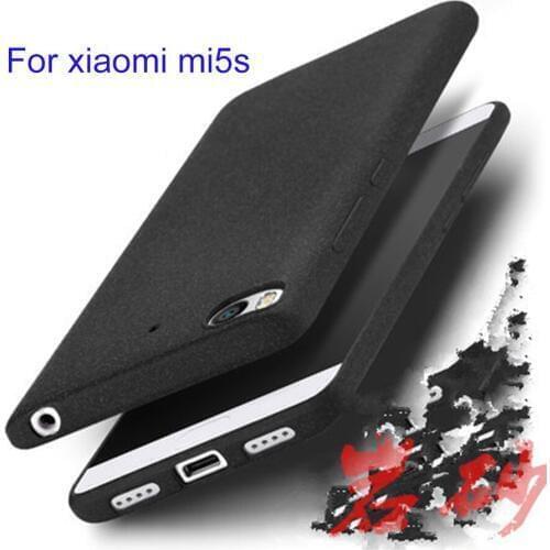 For xiaomi mi 5s case Sandstone frosted scrub Matte TPU thin anti-knock full protection Fitted Case for xiaomi mi 5 cover