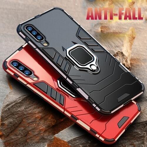 Metal Ring Kickstand Cover For Samsung Galaxy A70 A70S A50 A50S A40 A40S A30 A30S A20 A20S A10 A10S J4 J6 Plus A7 2018 A505 Case