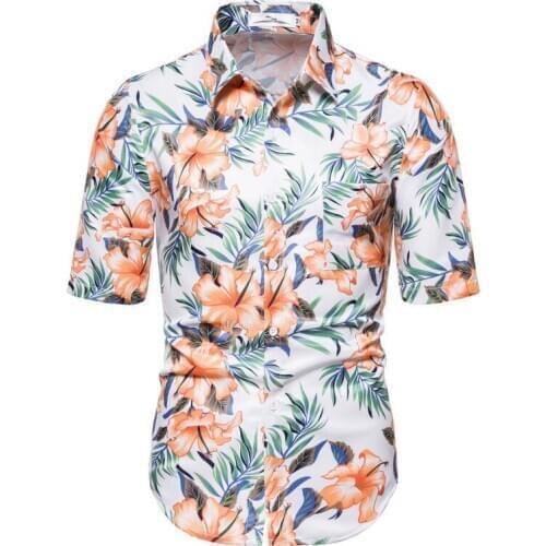 Мужские пляжные (гавайские) рубашки FMLEVANDER China At AliExpress