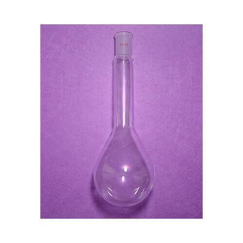 Kjeldahl Flask,Long Neck Flask,500ML,24/40,Lab Glass Pyriform Flask
