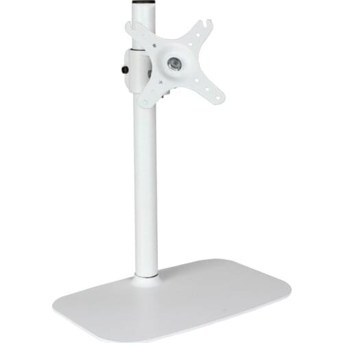 HILLPORT 14"-32" Height Adjustable Metal Base Monitor Desktop Stand Articulated arm Single Screen Pc Mount Holder DZ20 White