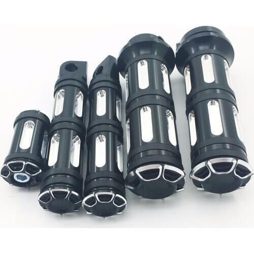 Motorcycle Handlebar Hand Grip Foot Peg 5pcs For Harley XL 883 1200 48 Models 1996 1997 1998 1999 2000 2001 2002 2003 2004 -2015