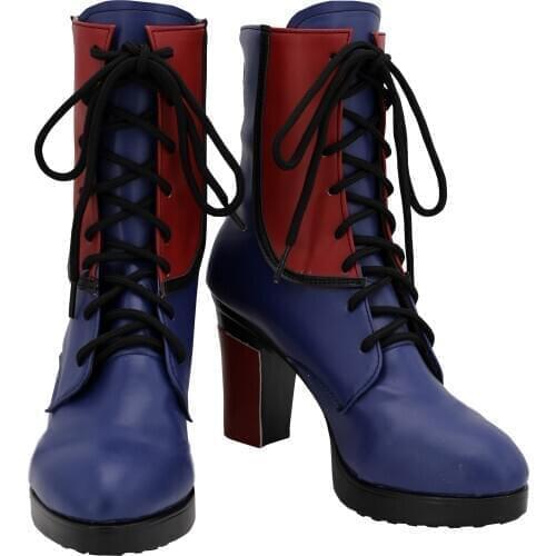 Descendants 3 Evie Cosplay Boots Shoes Custom Made Any size For Girls