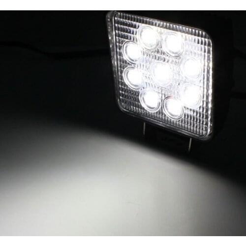 [Seven Neon]2pcs 27W LED Work Light for Indicators Motorcycle Driving Offroad Boat Car Tractor Truck 4x4 SUV ATV Spot Flood 12V