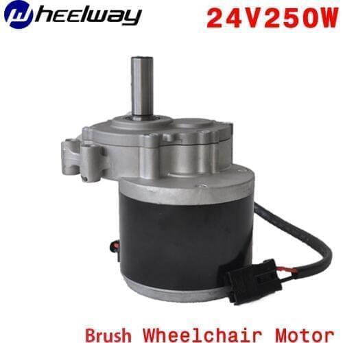 Brush DC Gear Motor 24V250W Electric Bicycle MTB Bike Ebike Brushed Motor Wheelchair 13.4A