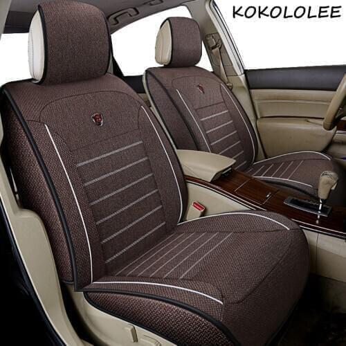 Kokololee Universal flax Car Seat covers for Mazda all models mazda 3 5 6 CX-5 CX-7 MX-5 car styling automobiles accessories