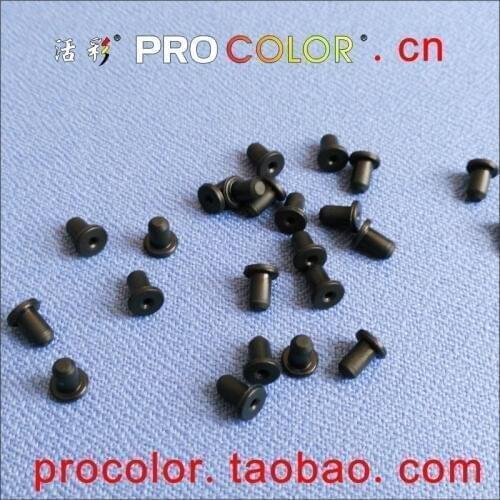 Hot Sale Round Silicone Rubber end cap / the rubber tube plug for 6.5mm 1/4" 15/64" Diameter Silicone Round Rubber Stopper Plug