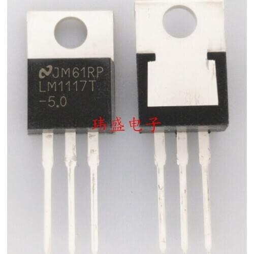10pcs LM1117T-5.0 LM1117-5.0 5V TO220
