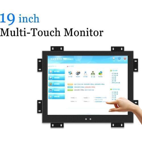 19 inch Capacitive Touch Screen Monitor Multi Touchscreen LCD PC Monitor with VGA HDMI BNC AV Output