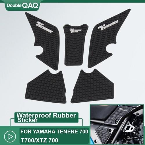 2019 2020 Motorcycle Non-Slip Side Fuel Tank Stickers Waterproof Rubber Sticker For YAMAHA Tenere 700 T700 XTZ 700