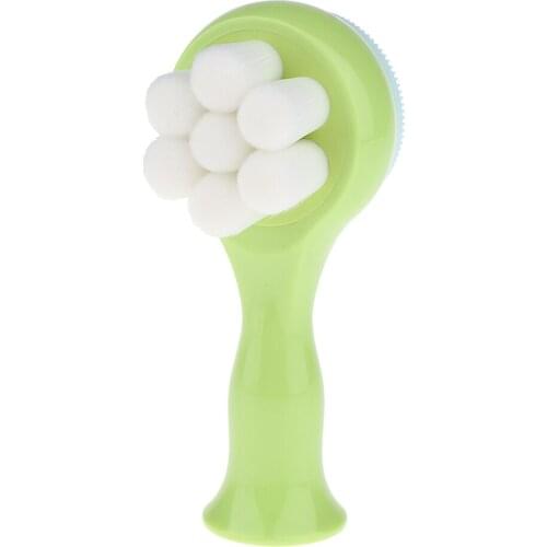 Elastic Soft Nylon Face Cleansing Brush Deep Clean Facial Massage Exfoliator