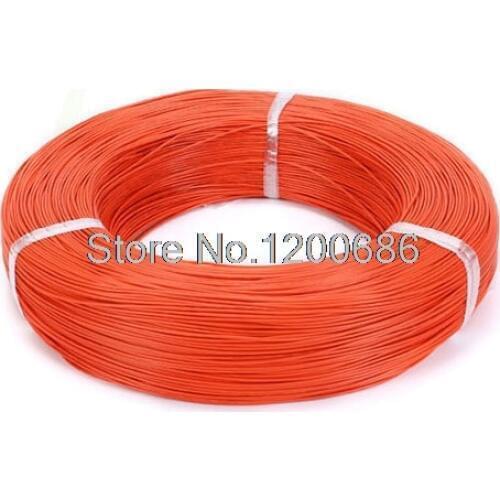 10 meters UL1007 20AWG orange electrical wire conductor orange 20awg 1007