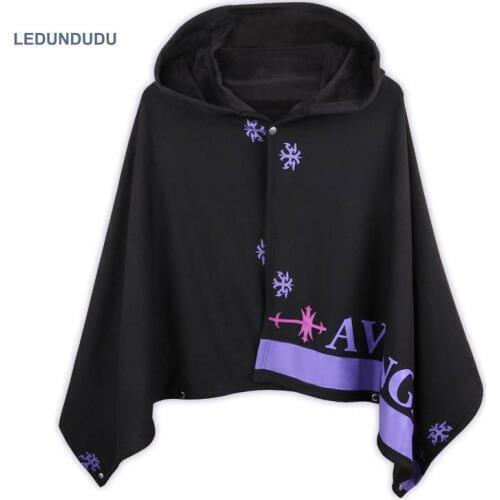 FGO Fate Grand order Fate/Apocrypha Avenger Ruler Alter Jeanne d'Arc Cosplay Cloaks Fleece Winter Blanket Hooded Capes Costumes