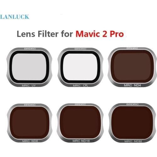 Lens Filter for DJI MAVIC 2 Pro CPL UV ND ND16 ND32 ND4 ND8 Neutral Density Polarizing Lens for Mavic 2 pro Drone Accessories