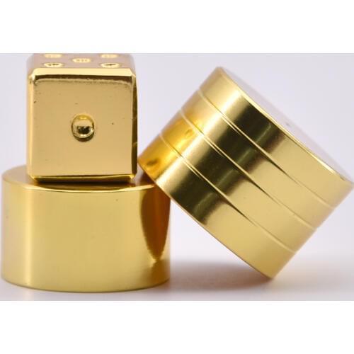 Metal Mental Die Predicted Cypher Magic Tricks Close Up Gimmick Prop Metalism Classic Toys Dice Points Prediction Magia Magician