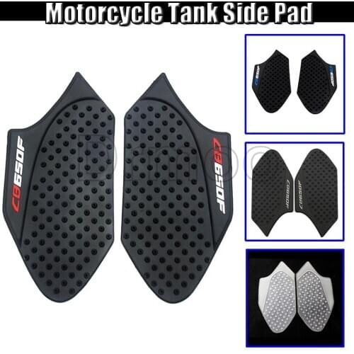 Motorcycle 1 Pair Anti Slip Tank Pad Stickers Gas Knee Grip Traction Side Decal Cover For Honda CBR650F CB650 2014-2017