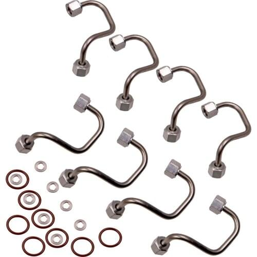 Set of 8 Fuel Inj. Lines O-Rings Kit For Ford 6.4L V8 08-10 Powerstroke