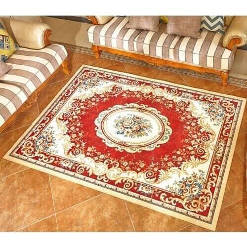 New European Style Wall-to-wall Carpeting Livingroom Mat Bath Rug Quality Bathroom Carpet Floor Mat Bath Rug Pad Tapete Banheiro