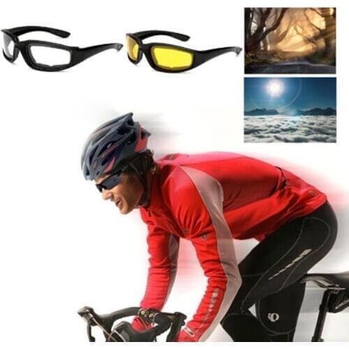 Motorcycle Goggles Fit Over Glasses Anti-Fog Shatterproof Lenses UV400 Unisex