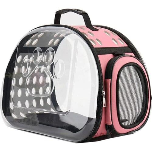 Pet Cat Outdoor Carrier Bag Dog Travel Carrier Tote Luggage Sling Bag Handbag Breathable Portable Single Shoulder Pet Bag