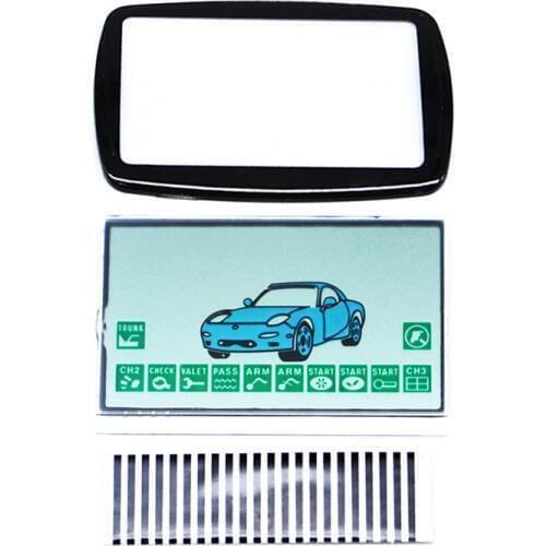 Russia Version A9 LCD display loop For Starline A9 2-way Remote Starter A9 LCD Display Screen Flexible Cable with glass