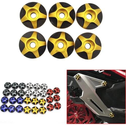 Semspeed Frame Side Covers Panels Protection Decorative screws protector Fits For Honda ADV 150 2019 2020 Frame Hole Cover