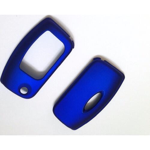 Hard Plastic Remote Key Protection Case Cover 3 Button For Ford Metallic Blue
