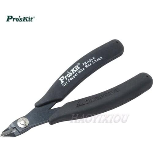 1PK-101-E Anti-static Diagonal Pliers Electrical Wire Cable Cutting Inch Wire Cutter Cable Crimping Hand Tools Stripping Plier