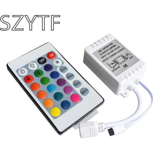 24Key IR RF Infrared controller for 3528/2835/5050 LED strip RGB 12V 24 Keys