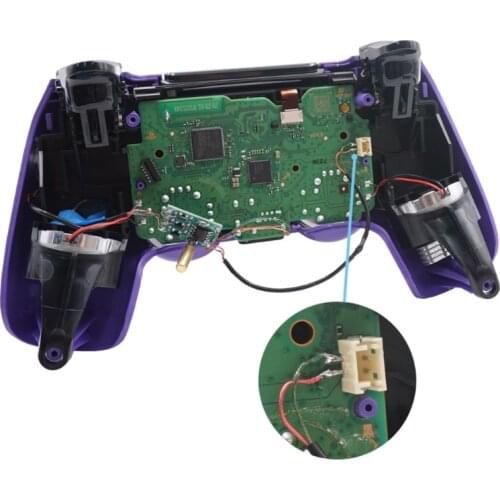 28EA Thumbsticks Face Buttons LED Kit Game Lights 6-Colors Luminated D-Pad for PS5 Controller Accessories