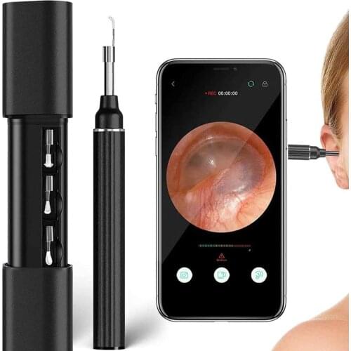 3.9mm Wifi Otoscope Ear Cleaner Camera Wireless Ear Wax Removal Tool With LED Light Endoscope Ear Pick Cleaning for Android IOS