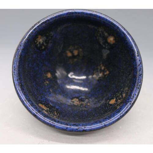 3 Antique SongDynasty porcelain bowl,Jian Kiln oil drip bowl ,Hand-painted crafts,Collection&Adornment,Free shipping